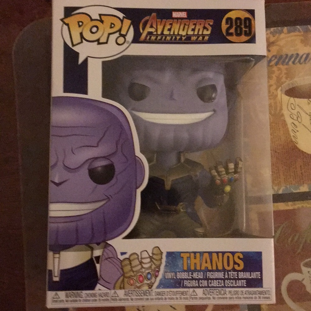 Thanos Advengers Infinity War Funko pop #289